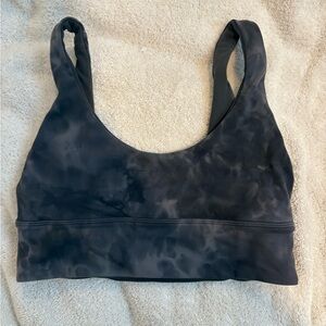 Lululemon Align Bra A/B Cup sz 8 Graphite Grey/ Diamond Dye Pitch Grey